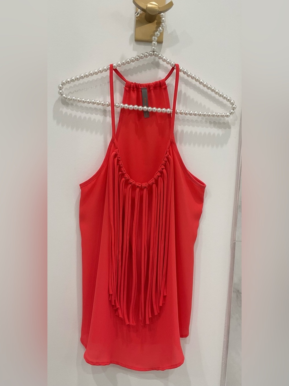 🔴Fringe Halter Neck Women's Top🔴